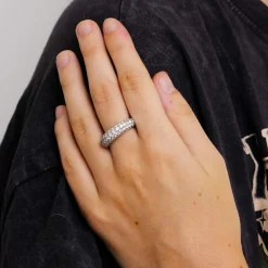 Bague Jonc Diamant