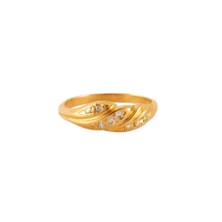 Bague Jonc Diamants