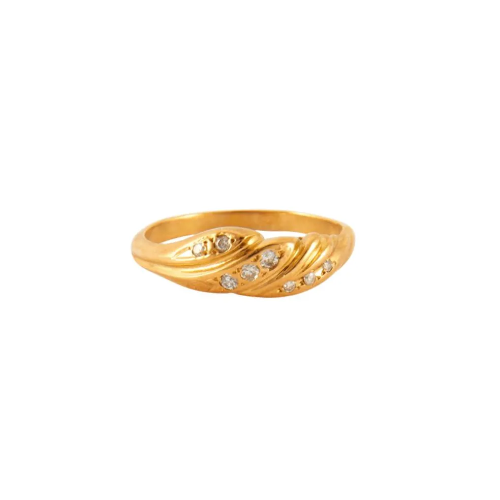 Bague Jonc Diamants