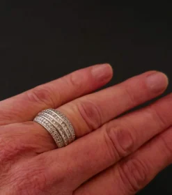 Bague Jonc Diamants