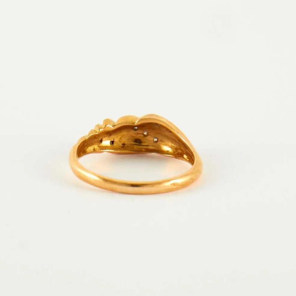 Bague Jonc Diamants