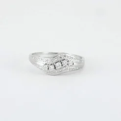Bague Jonc Diamants