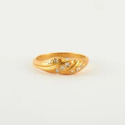 Bague Jonc Diamants