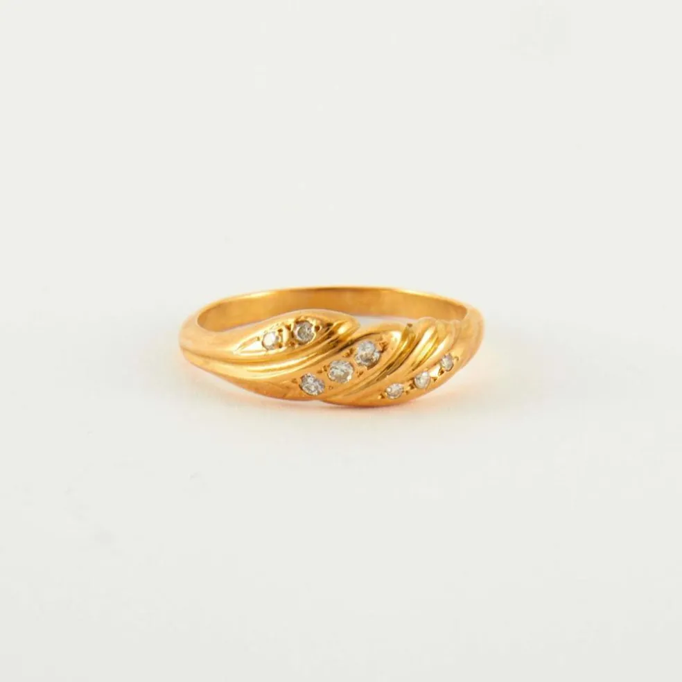 Bague Jonc Diamants