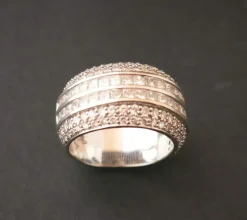 Bague Jonc Diamants