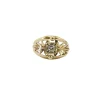Bague Jonc or et diamant