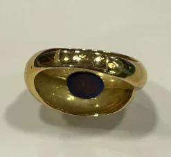 Bague jonc or jaune