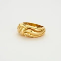 Bague jonc or jaune