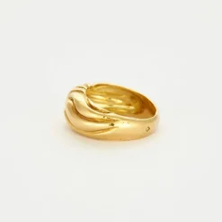 Bague jonc or jaune