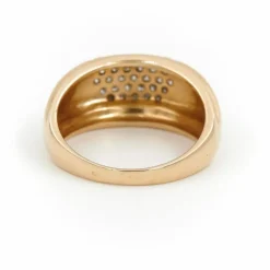 Bague Jonc Or jaune Diamant