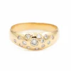 Bague Jonc Or jaune Diamant