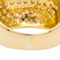 Bague Jonc Or jaune Diamant