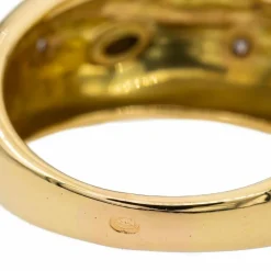Bague Jonc Or jaune Diamant