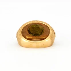 Bague Jonc Or jaune Péridot
