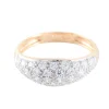 Bague Jonc pavage Diamants