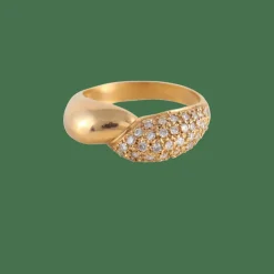 Bague Jonc pavage Diamants
