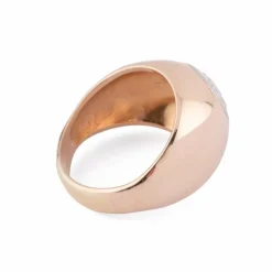 Bague jonc solitaire