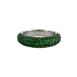 Bague Jonc Tsavorites
