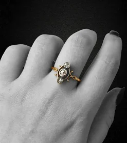 Bague Jugendstil austro-hongroise