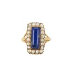 Bague Lapis-lazuli Perles fines