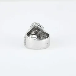 Bague large Diamants