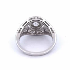 BAGUE LIBERTY EN OR BLANC 18 KT - DIAMANT 1,40 CT