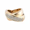 BAGUE "LIEN" OR & DIAMANTS