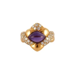Bague Losange Améthyste