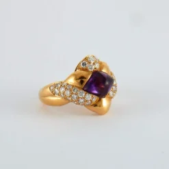 Bague Losange Améthyste