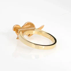 Bague Loutre Vintage Or Jaune
