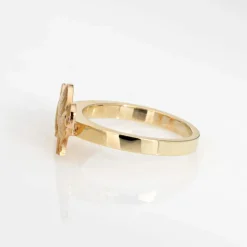 Bague Loutre Vintage Or Jaune
