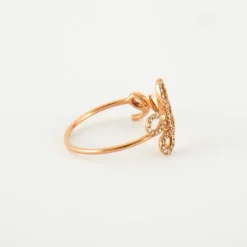 Bague LOVE en Or rose & diamants