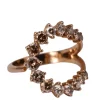Bague lune Or jaune Diamant