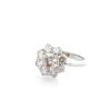 Bague marguerite diamant 1cts G/SI1
