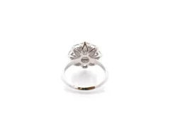 Bague marguerite diamant 1,03cts E/VS1