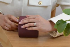 Bague marguerite diamant 1cts G/SI1