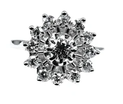Bague Marguerite Diamants
