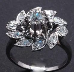 Bague Marguerite Diamants