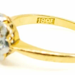 Bague Marguerite Diamants, Saphir