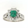 Bague Marguerite Emeraude