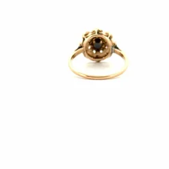 Bague Marguerite Or Jaune Diamants