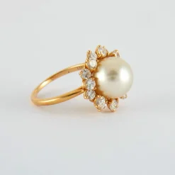 Bague Marguerite Perle