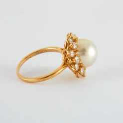 Bague Marguerite Perle