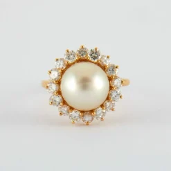 Bague Marguerite Perle
