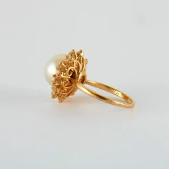 Bague Marguerite Perle