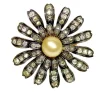 Bague Marguerite Perle Gold et Diamants "Les Recyclés"