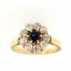 Bague Marguerite Saphir