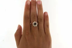 Bague Marguerite Saphir