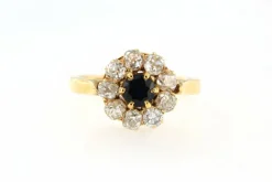 Bague Marguerite Saphir