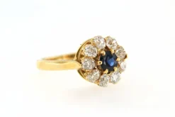 Bague Marguerite Saphir